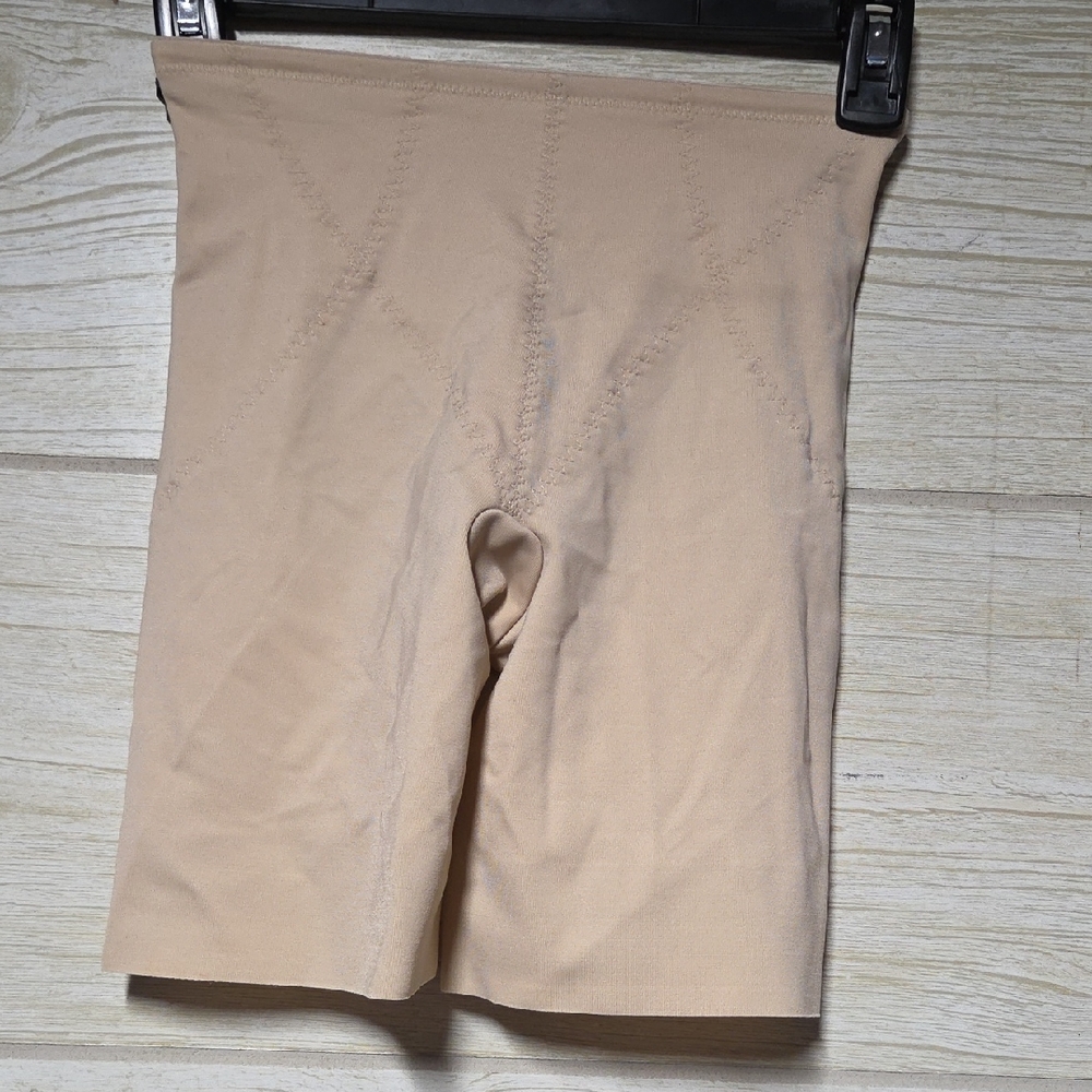 Beige Shapewear Shorts by Dr. Rey's